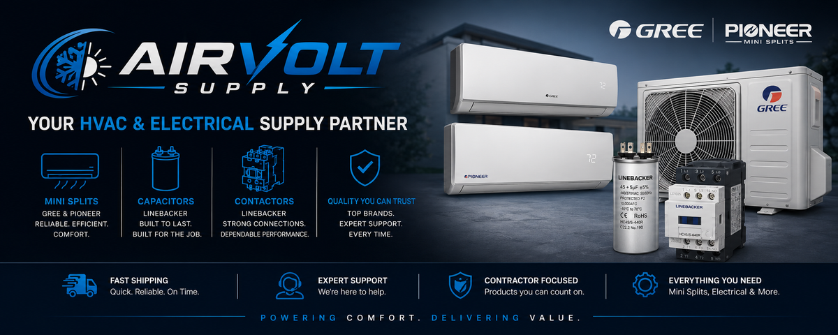 AirVolt Supply | HVAC Parts, Mini Splits & Equipment Online