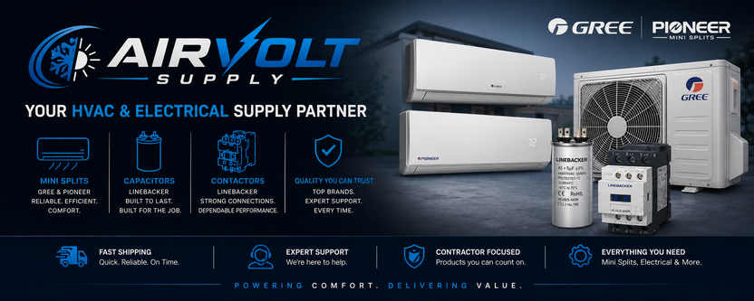 AirVolt Supply | HVAC Parts, Mini Splits & Equipment Online