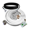 Representative mini split line set kit. Sizes and length are specified in the product listing.